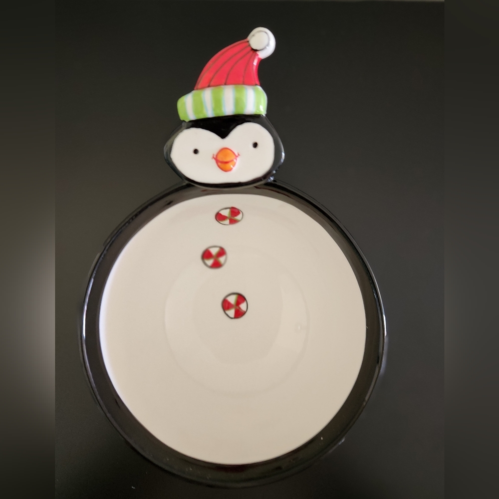 Grasslands Road Penguin Ceramic Candy Dish